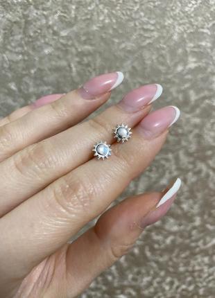 Kingsley ryan срібні сережки (срібло 925 проби)