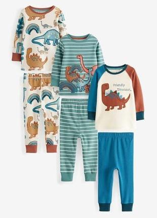 Комплект із 3-х піжам next 🔥під замовлення🔥