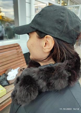 Шарф из кролика меховой