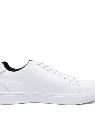 Мужские кожаные кроссовки puma white9 фото