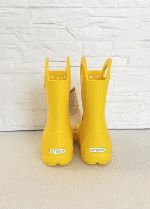 Чоботи crocs handle rain boot оригінал!4 фото