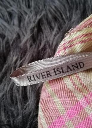 Жеская юбка river island в клетку4 фото