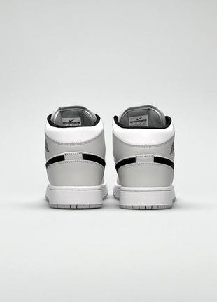 Кроссовки женские nike air jordan серые черные / кросівки жіночі найк аир джордан сірі чорні кроссы2 фото