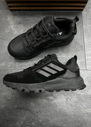 Кроссовки мужские adidas terrex seit 10 черные / кросівки чоловічі адидас адідас чорні кроссы