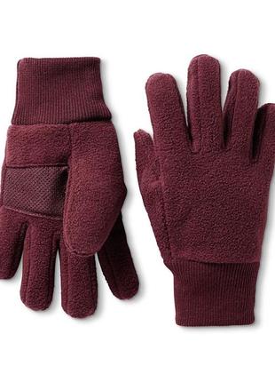 ☘ теплі антиковзні рукавички  флісові від tchibo