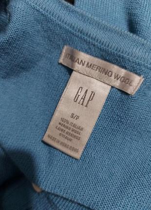 Кардиган,кофта 100%- italian merino wool - люкс, бренд, италия gap9 фото