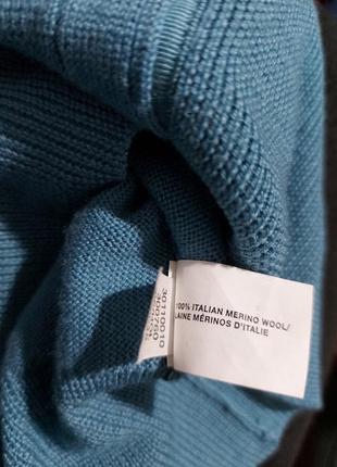 Кардиган,кофта 100%- italian merino wool - люкс, бренд, италия gap8 фото
