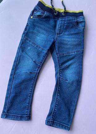 Джинси denim 12-18м