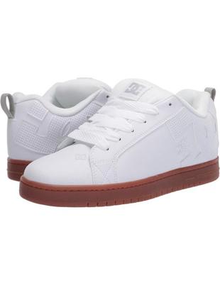 Шкіряні кросівки dc shoes 41 42, 44 court graffik