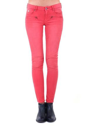 Джинсы скинни коралловые w30 l32 'scotch & soda - maison scotch'