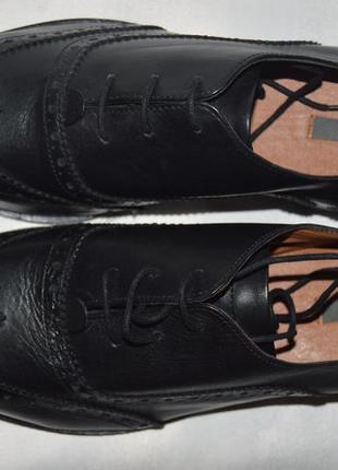 Туфли броги черевики кожа kiomi размер 42 41, туфлі шкіра1 фото