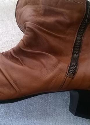 Ботинки freeflex кожаные деми 41 размер, 27 стелька5 фото