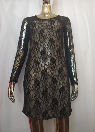 Платье-гипюр