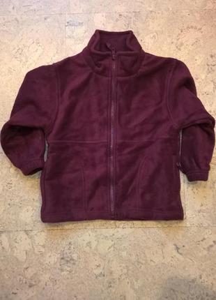 Новые флисовые кофты   тм "blue max" бордового цвета
