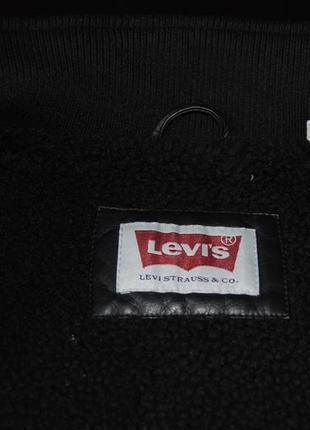 Куртка levi's левис кожа большой размер оригинал из сша5 фото