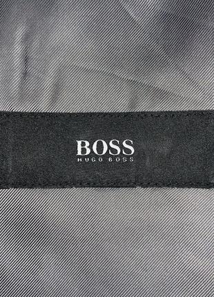 Престижний якісний класичний піджак boss hugo boss сірого кольору з натуральної вовни і шовку6 фото