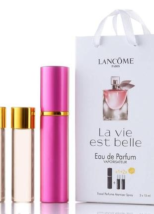 Жіночі міні парфуми lancome la vie est belle 45ml