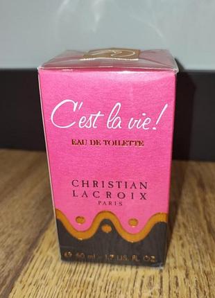C`est la vie от christian lacroix туалетная вода 50 мл