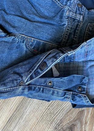 Комбінезон джинси штани ромпер2 фото