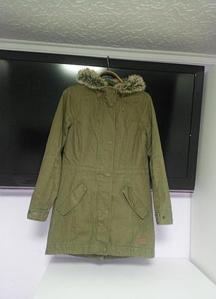 Женская куртка парка с капюшоном kathmandu