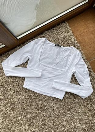 Кроп топ з квадратним вирізом