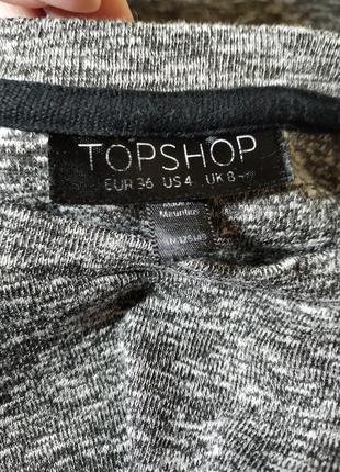 Трикотажное платье topshop5 фото