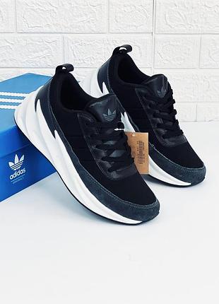 Кроссовки мужские осенние adidas sharks осень кросовки адидас шаркс осень