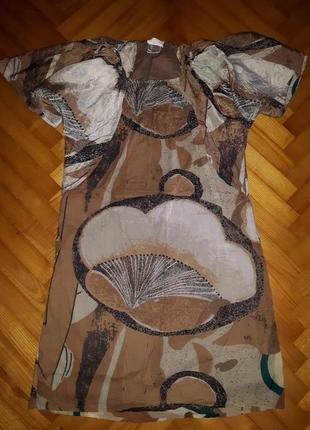 Tony cohen, дизайнерське повітряне плаття, бавовна+шовк ! р.-s