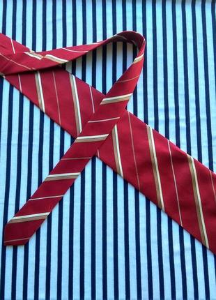 Шелковый галстук 100% шелк ,  от greenfield