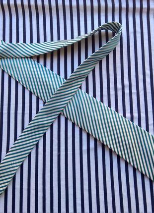 Шикарный шелковый галстук ручной работы 100% шелк , от lorenzo cana , германия1 фото