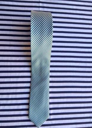 Шикарный шелковый галстук ручной работы 100% шелк , от lorenzo cana , германия4 фото