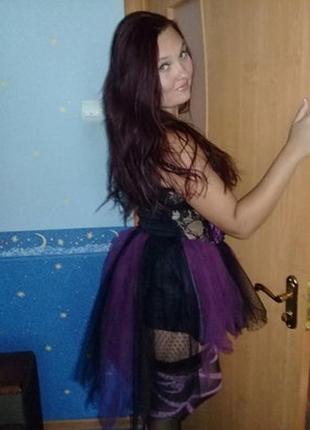 Карнавальное платье на хеллоуин.2 фото