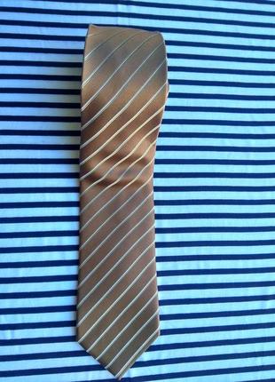 Шелковый галстук 100% шелк , от angelo litrico by c&a4 фото