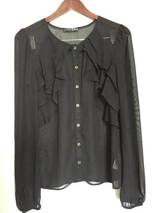 Шифоновая нарядная блузка