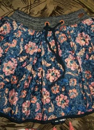 Нарядная пышная юбка набивное кружево на 9-10 лет4 фото