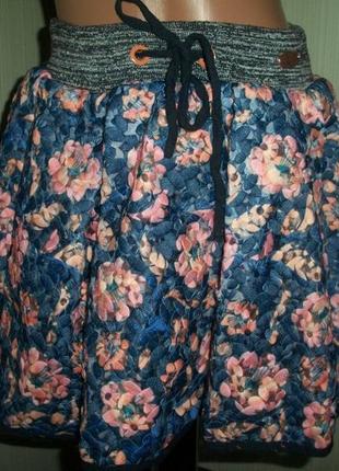 Ошатна пишна спідниця набивне мереживо на 9-10 років