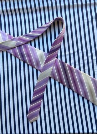 Шелковый галстук 100% шелк , от c.comberty италия
