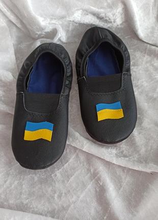 Кожаные детские чешки