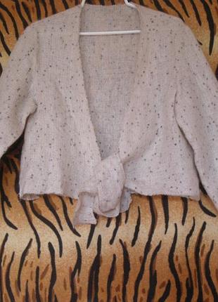 Супер накидка"design dopegar"р. 10-12,70%мохер,30%шерсть,ірландія.