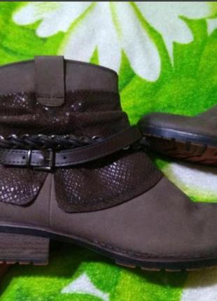 Деми сапожки,ботинки tomaris 41 роз,черевики, полусапожки