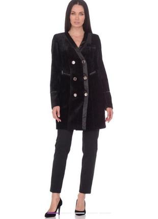 Raslov(раслов) демисезонное полупальто, жакет велюровый.