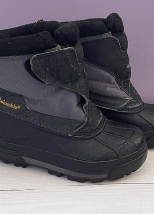 Зимние ботинки columbia,термоботинки,сапоги,(чоботи) на мальчика 28р.