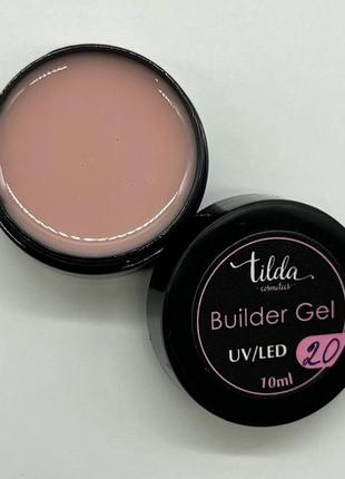 Гель для нарощування tilda cosmetics  10мл, 30мл, 50мл