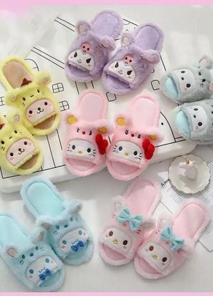 Капці hello kitty kuromi cinnamoroll