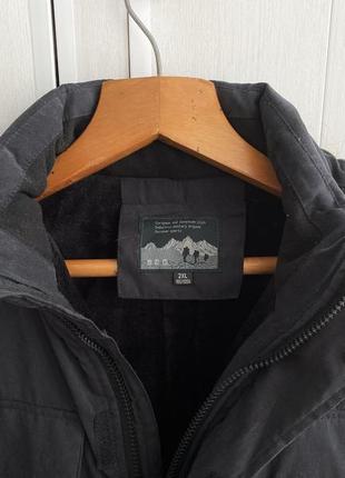 Аляска outdoorsport куртка парка 52/xl с капюшоном и мехом8 фото