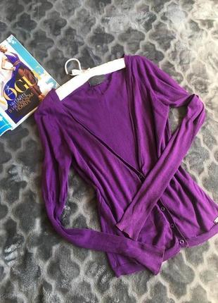 Фіолетовий светр накидка