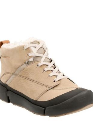 Зимові черевики clarks tri arc gtx taupe3 фото