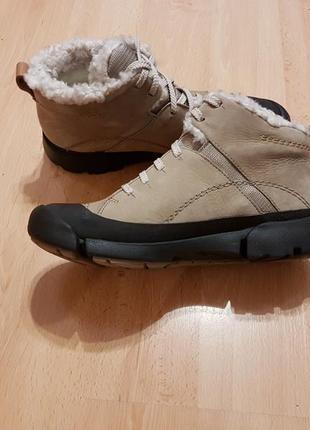 Зимові черевики clarks tri arc gtx taupe2 фото