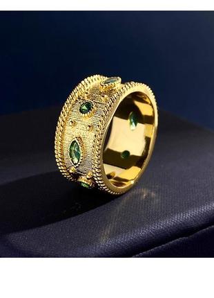 Кольцо в стиле vancleef 7