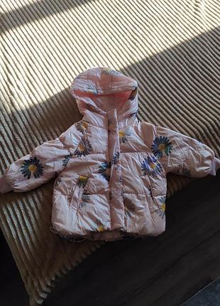 Пуховик для дівчинки